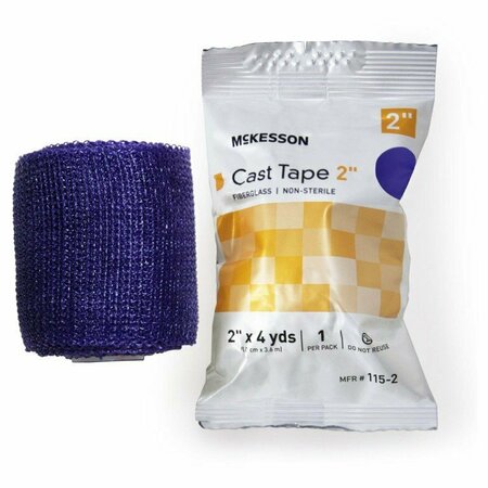 MCKESSON Purple Cast Tape, 2 Inch x 4 Yard, 10PK 115-2U